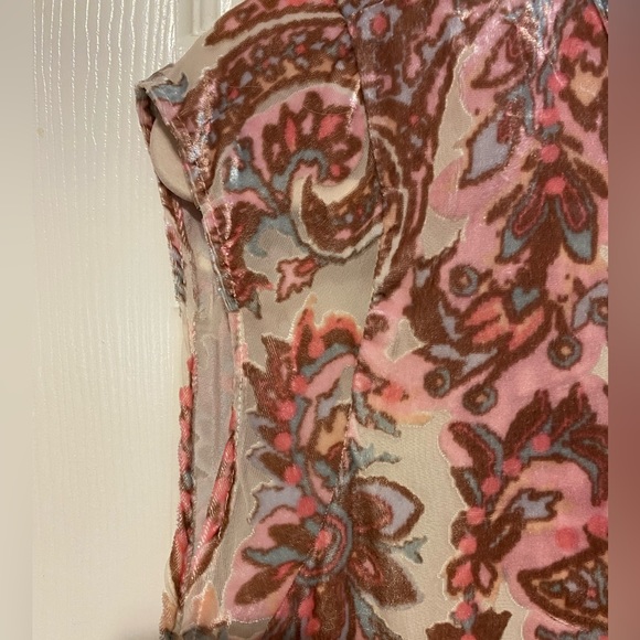 🎉NWT🎉 FREE PEOPLE All The Time Velvet Mini Dress size M - Picture 5 of 12